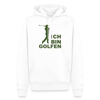 Golf Golfen - Männer Premium Bio Hoodie - Weiß - Vorne - Nico (187cm)