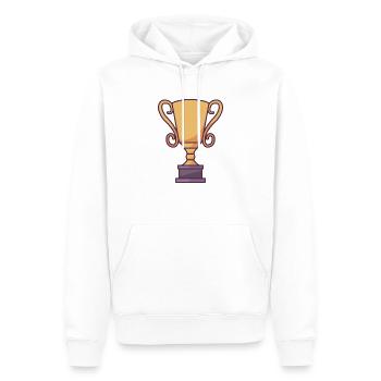 Racing Trophy - Männer Premium Bio Hoodie - Weiß - Vorne - Nico (187cm)