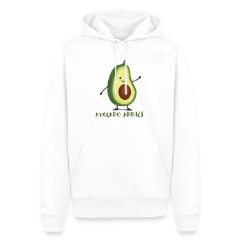 Avocado - Sweat à capuche Premium bio Homme - blanc - Devant - Nico (187cm)