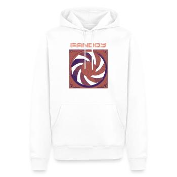 fanboy - Sweat à capuche Premium bio Homme - blanc - Devant - Nico (187cm)