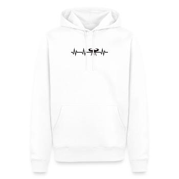 Drones pilote cadeau drones féru de drones FPV Drone - Sweat à capuche Premium bio Homme - blanc - Devant - Nico (187cm)