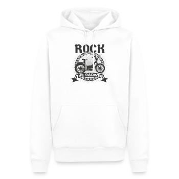 Mofafahrer Mofafahren Mofa Mokick Moped - Männer Premium Bio Hoodie - Weiß - Vorne - Nico (187cm)