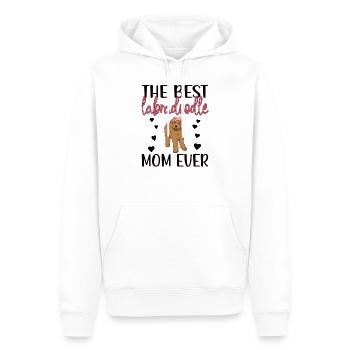 Labradoodle Hundebesitzerin Labradoodle Mama - Männer Premium Bio Hoodie - Weiß - Vorne - Nico (187cm)