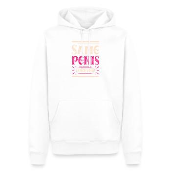 Junggesellin Hochzeit - Männer Premium Bio Hoodie - Weiß - Vorne - Nico (187cm)