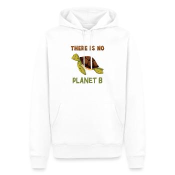 Durabilité - Sweat à capuche Premium bio Homme - blanc - Devant - Nico (187cm)