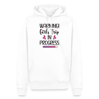 Mädelsurlaub Mädels-Trip Ausflug Mädels-Wochenende - Männer Premium Bio Hoodie - Weiß - Vorne - Nico (187cm)