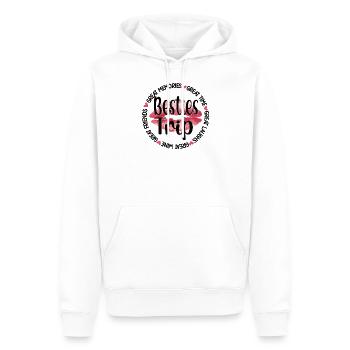 Besties Trip BFF Beste Freundinnen Urlaub - Männer Premium Bio Hoodie - Weiß - Vorne - Nico (187cm)