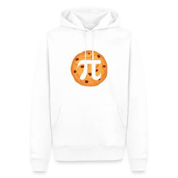 Math Pie Keks - Männer Premium Bio Hoodie - Weiß - Vorne - Nico (187cm)