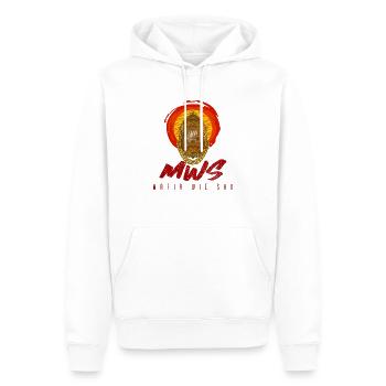 Mafia wie Sau Affe - Männer Premium Bio Hoodie - Weiß - Vorne - Nico (187cm)