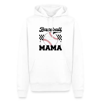 Baseball Mama Maman en détresse pour la fête des mères - Sweat à capuche Premium bio Homme - blanc - Devant - Nico (187cm)