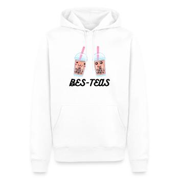 Bubble Tea Bes - Teas - Männer Premium Bio Hoodie - Weiß - Vorne - Nico (187cm)