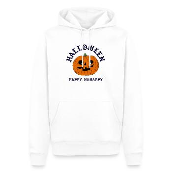 Pumpkin Halloween Party T-Shirt - Sweat à capuche Premium bio Homme - blanc - Devant - Nico (187cm)
