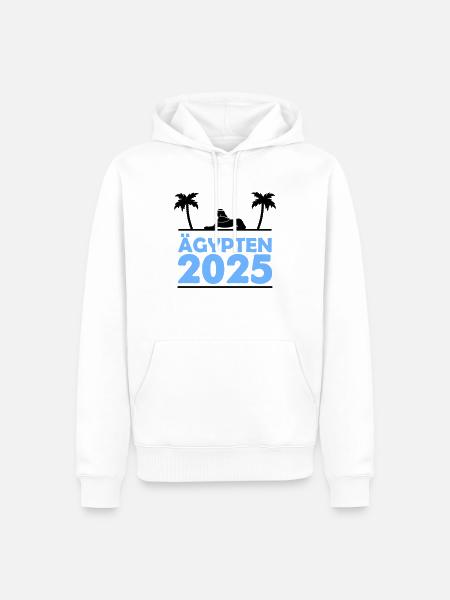 Egypt 2025 - Men’s Premium Organic Hoodie - white