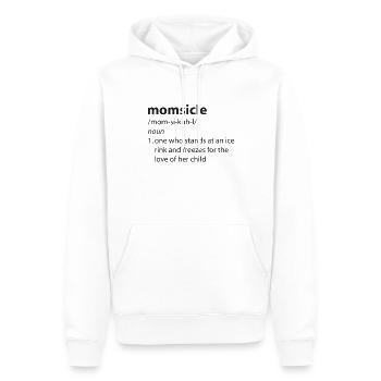 Momsicle Definition Hockey Mom - Männer Premium Bio Hoodie - Weiß - Vorne - Nico (187cm)