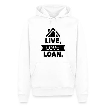 New Homeowner Housewarming Funny - Männer Premium Bio Hoodie - Weiß - Vorne - Nico (187cm)