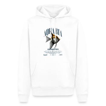 Altum Kaiserfisch Cichlid Fish Keeper Streetwear - Männer Premium Bio Hoodie - Weiß - Vorne - Nico (187cm)