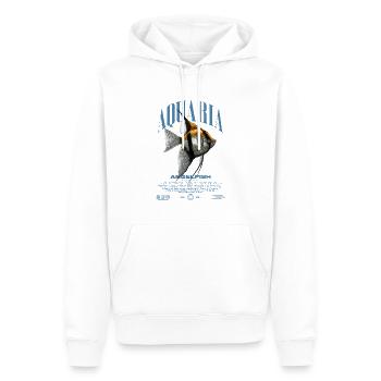 Altum Kaiserfisch Cichlid Fish Keeper Streetwear - Männer Premium Bio Hoodie - Weiß - Vorne - Nico (187cm)