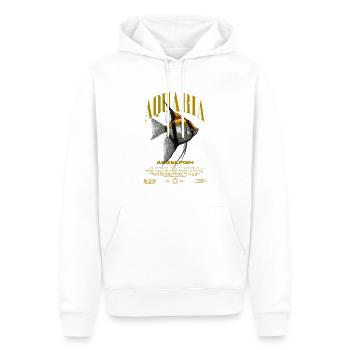 Altum Kaiserfisch Cichlid Fish Keeper Streetwear - Männer Premium Bio Hoodie - Weiß - Vorne - Nico (187cm)