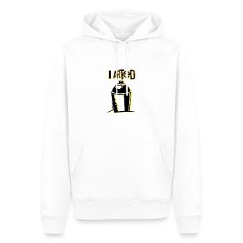 Sarcastic I Arted Dark Humor Palette - Männer Premium Bio Hoodie - Weiß - Vorne - Nico (187cm)