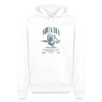 Asiatische Arowana Monster Fish Keeper Streetwear - Männer Premium Bio Hoodie - Weiß - Vorne - Nico (187cm)