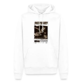 Crocodile chinois lézard Shinisaurus crocodilurus - Sweat à capuche Premium bio Homme - blanc - Devant - Nico (187cm)