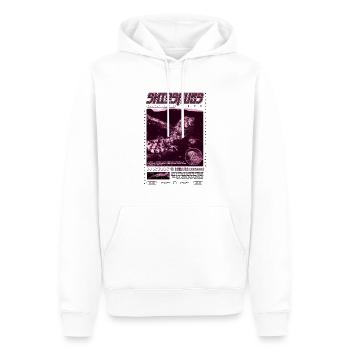 Crocodile chinois lézard Shinisaurus crocodilurus - Sweat à capuche Premium bio Homme - blanc - Devant - Nico (187cm)