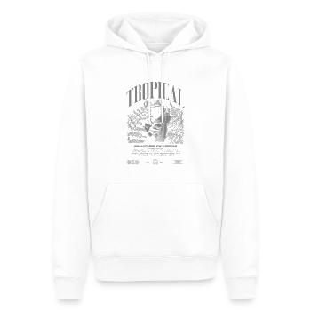 Rotäugiger Laubfrosch Regenwald Amphibie - Männer Premium Bio Hoodie - Weiß - Vorne - Nico (187cm)
