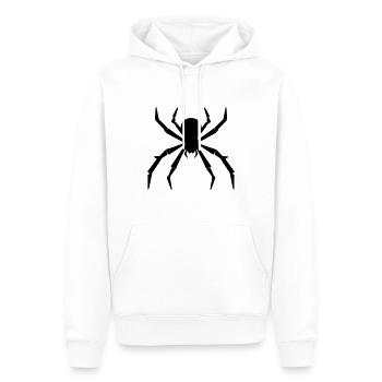 Spinne - Männer Premium Bio Hoodie - Weiß - Vorne - Nico (187cm)