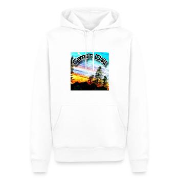 Camp'n Chill - Männer Premium Bio Hoodie - Weiß - Vorne - Nico (187cm)
