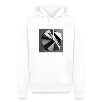 Circle of Serenity - Männer Premium Bio Hoodie - Weiß - Vorne - Nico (187cm)