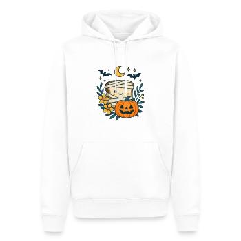Halloween Toast Kostüm Geschenk - Männer Premium Bio Hoodie - Weiß - Vorne - Nico (187cm)