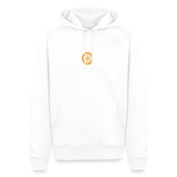 Love When My Wife Lets Me Go Mountain Biking - Men’s Premium Organic Hoodie - white - Front - Nico (187cm)
