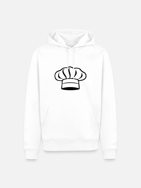 Küchenchef - Männer Premium Bio Hoodie - Weiß