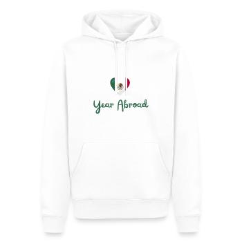 Year abroad Mexico - Semester abroad - AuPair - Men’s Premium Organic Hoodie - white - Front - Nico (187cm)