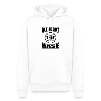 Baseball Schlagballspiel - Männer Premium Bio Hoodie - Weiß - Vorne - Nico (187cm)