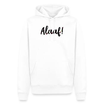 Alaaf, Schlachtruf im Karneval - Fasching - Männer Premium Bio Hoodie - Weiß - Vorne - Nico (187cm)
