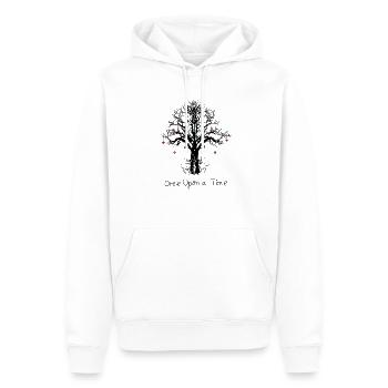 Once Upon a Time Baum Herz Kunst Serienjunkie - Männer Premium Bio Hoodie - Weiß - Vorne - Nico (187cm)