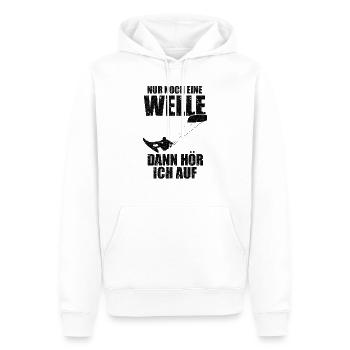 Kitesurfen Lustig Kitesurfer Surfer Wassersport Lu - Männer Premium Bio Hoodie - Weiß - Vorne - Nico (187cm)