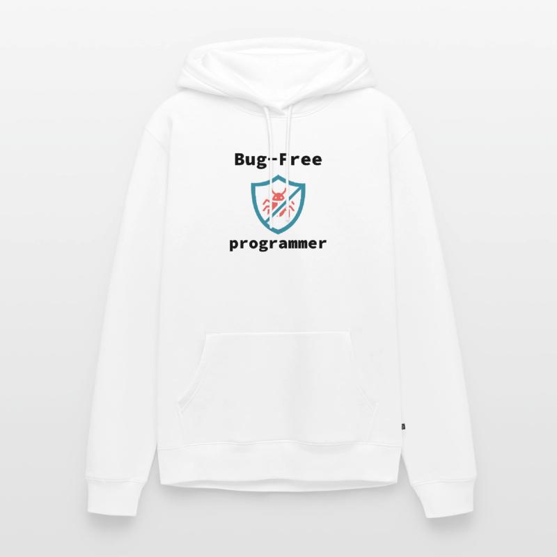 Bug-Free Programmer, Bug-Free Programming Männer Premium Bio Hoodie