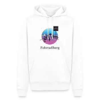Vorarlberg Geschenk Geschenkidee - Männer Premium Bio Hoodie - Weiß - Vorne - Nico (187cm)