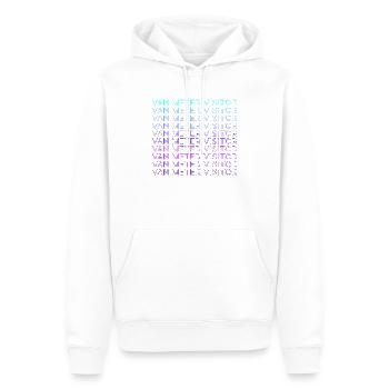 Van Meter Visitor Cryptozoology Retro - Men’s Premium Organic Hoodie - white - Front - Nico (187cm)