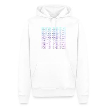 Dialyse-Techniker Dialyse-Techniker Retro - Männer Premium Bio Hoodie - Weiß - Vorne - Nico (187cm)