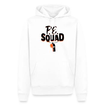 PE Squad Physical Education Staff Coach Teacher - Men’s Premium Organic Hoodie - white - Front - Nico (187cm)