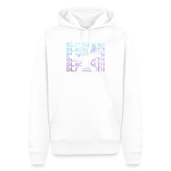 Forgeron Blacksmith’s Art Retro Gift - Sweat à capuche Premium bio Homme - blanc - Devant - Nico (187cm)