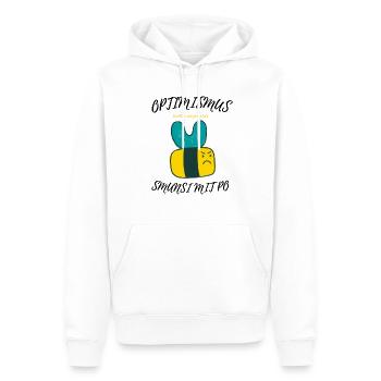 Optimismus Sumsi mit Po Imker Bienen Honig Lustige - Männer Premium Bio Hoodie - Weiß - Vorne - Nico (187cm)