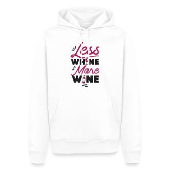 Sommelier Wine Drinking Tasting - Männer Premium Bio Hoodie - Weiß - Vorne - Nico (187cm)
