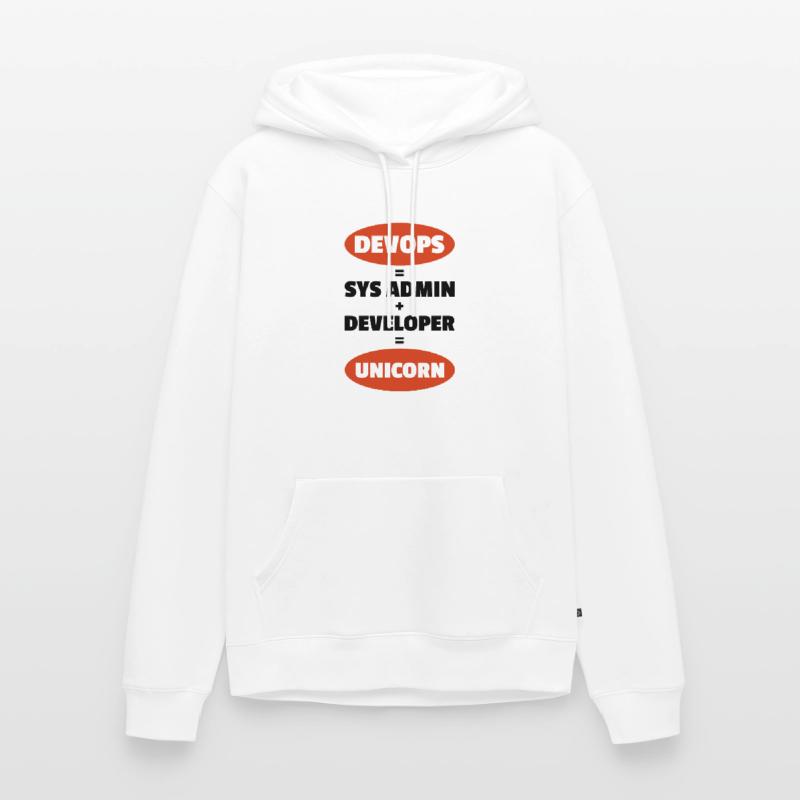 Sys-Admin Developer Devops Engineer Men’s Premium Organic Hoodie