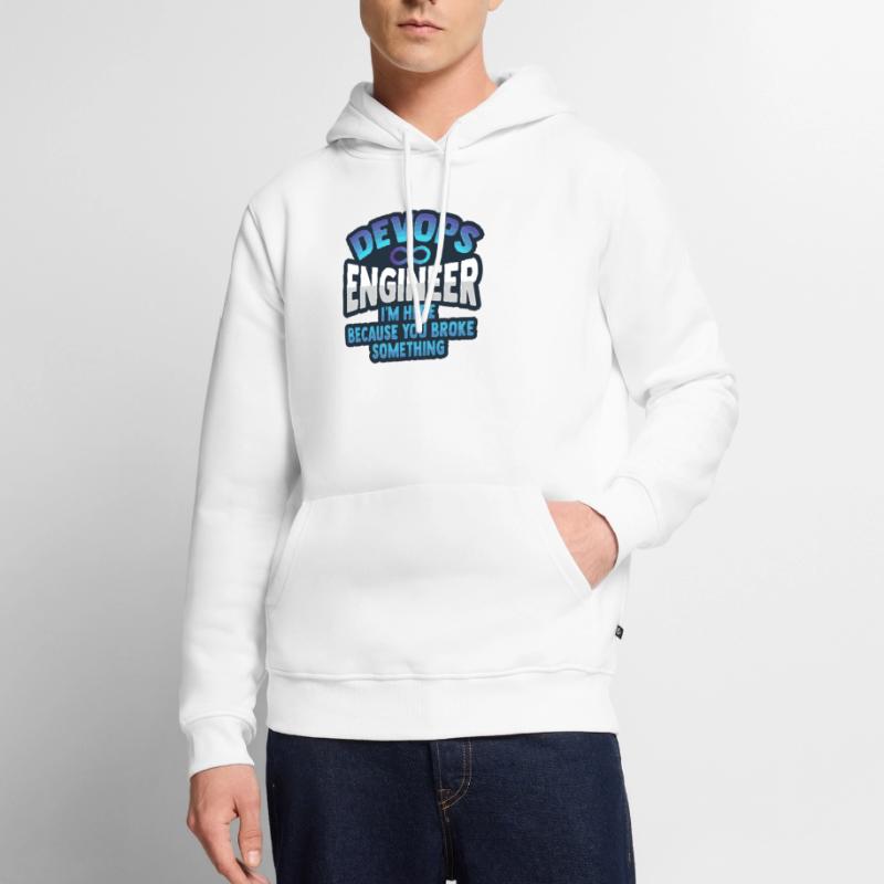 Sys-Admin Developer Devops Engineer Men’s Premium Organic Hoodie