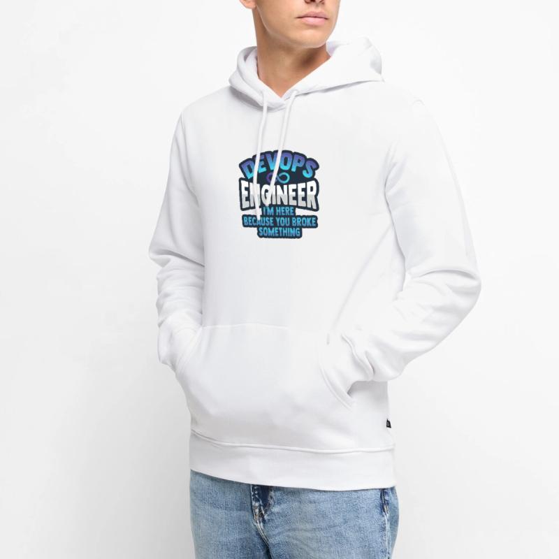 Sys-Admin Developer Devops Engineer Men’s Premium Organic Hoodie