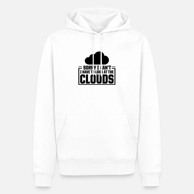 Cloud-Administrator Cloud-Devops - Männer Premium Bio Hoodie - Weiß